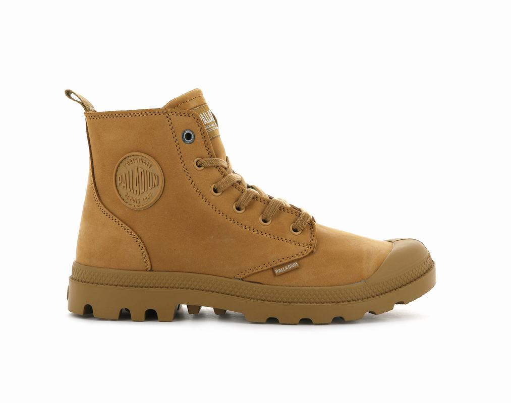 Palladium Pampa Hi Zip Nbk Herren Stiefel Gold ||172849-YLZ||